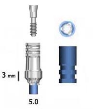 Picture of 5.0mm Abutments - Regular (BlueSkyBio.com)