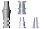 Picture of 5.5 mm Height Restorative Kit (includes snap impression transfer, abutment level analog and waxing/temporary sleeves) option for 3.5/4.0 Platform Solid Abutment product (BlueSkyBio.com)